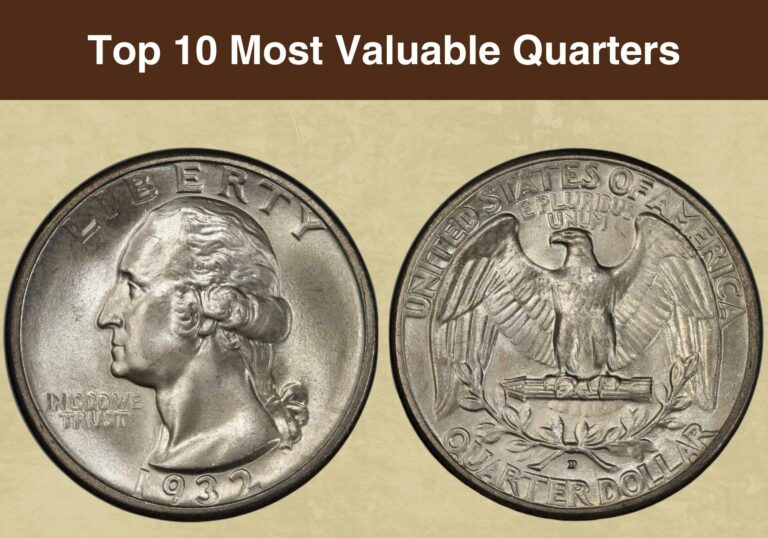 Top 10 Most Valuable Quarters in Circulation Worth Money (With Pictures)