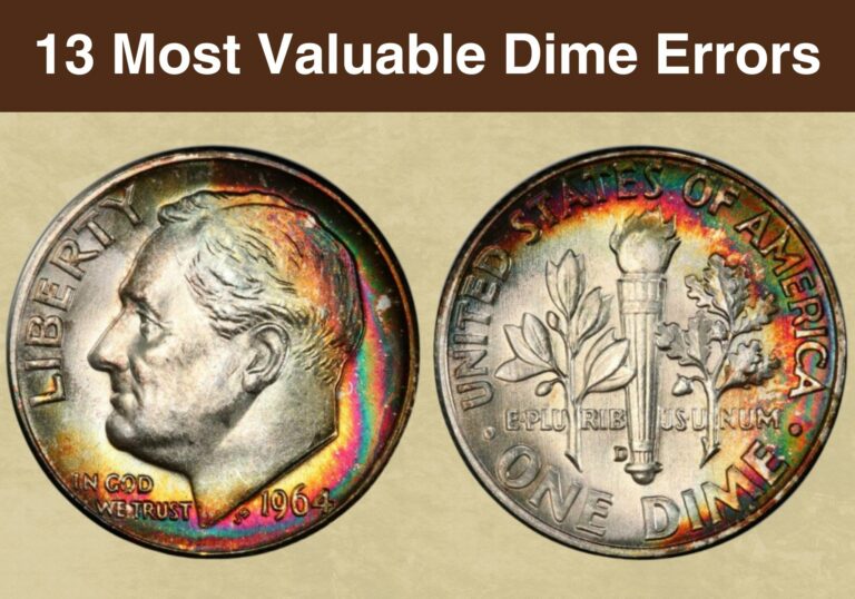 13 Most Valuable Dime Errors Worth Money (With Pictures)