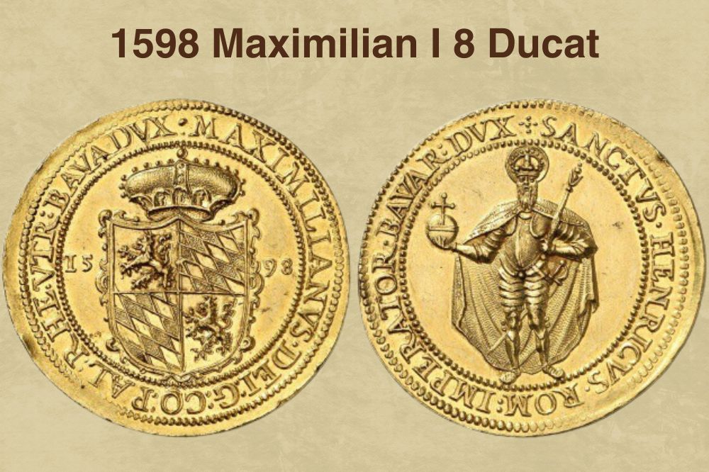 1598 Maximilian I 8 Ducat