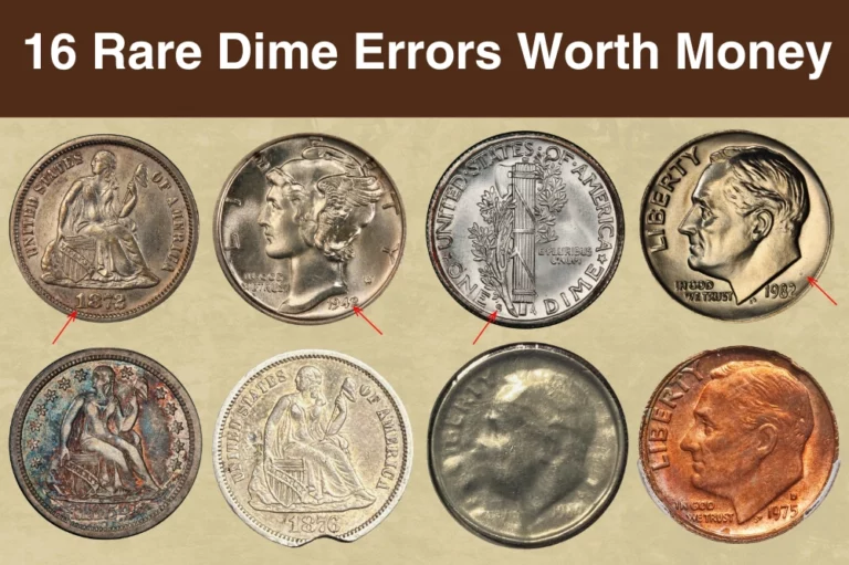 16 Rare Dime Errors List with Pictures (By Year)
