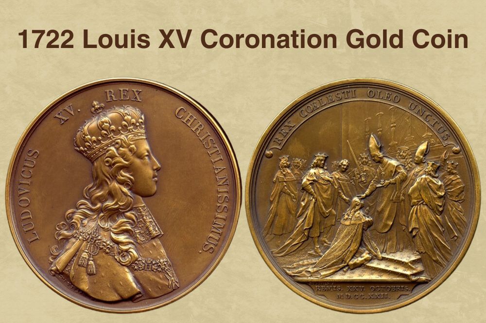 1722 Louis XV Coronation Gold Coin