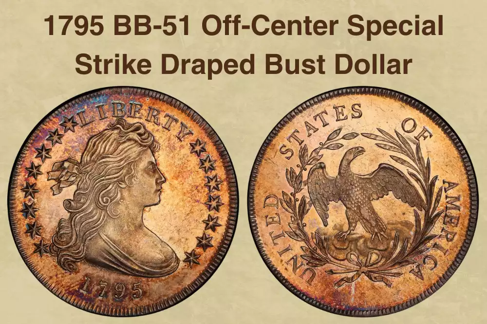 1795 BB-51 Off-Center Special Strike Draped Bust Dollar