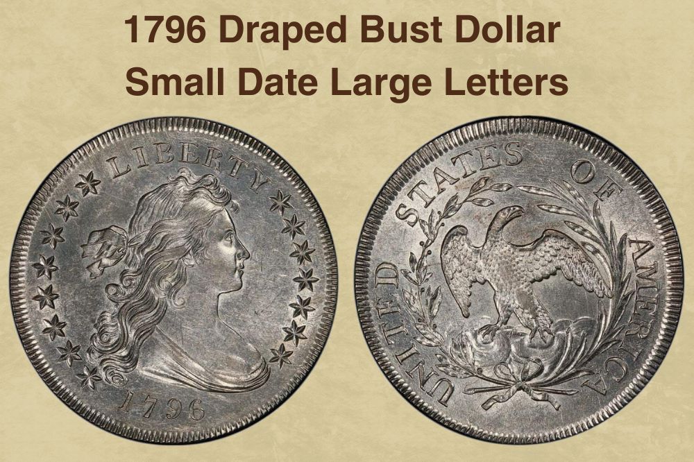 1796 Draped Bust Dollar Small Date Large Letters