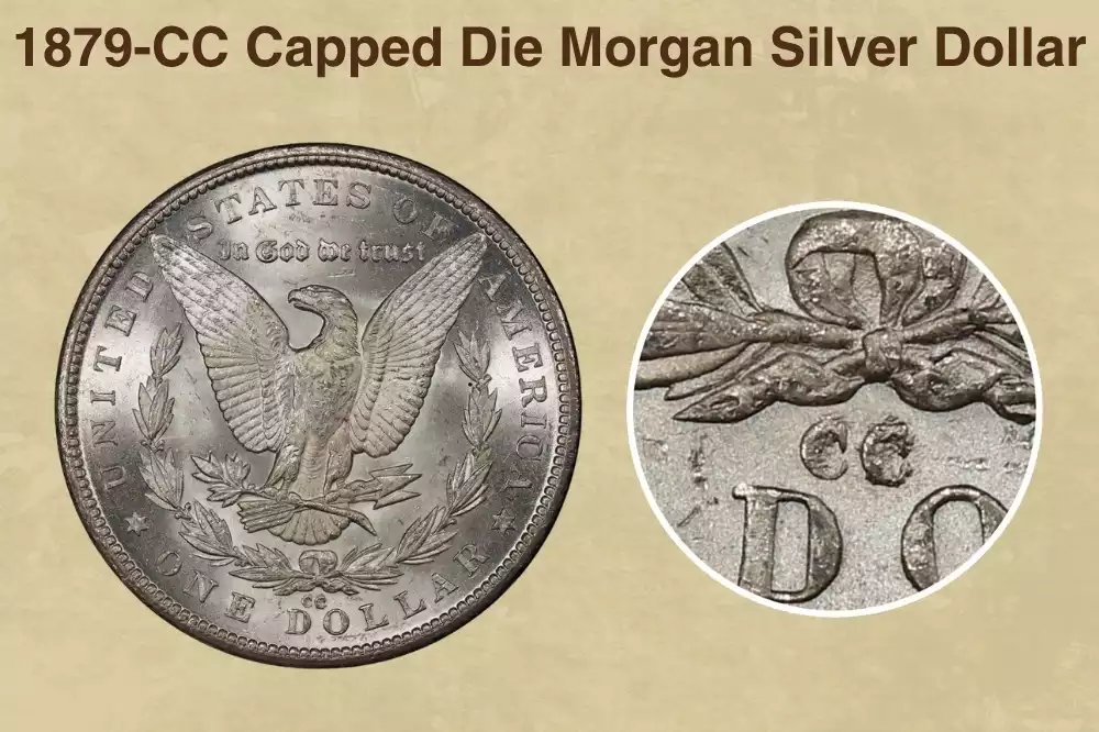 1879-CC Capped Die Morgan Silver Dollar