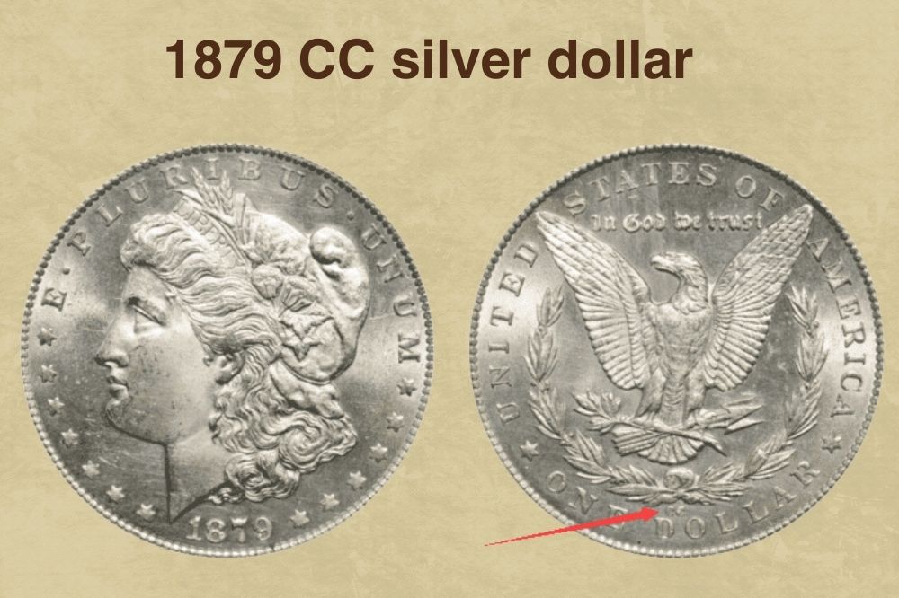 1879 CC silver dollar
