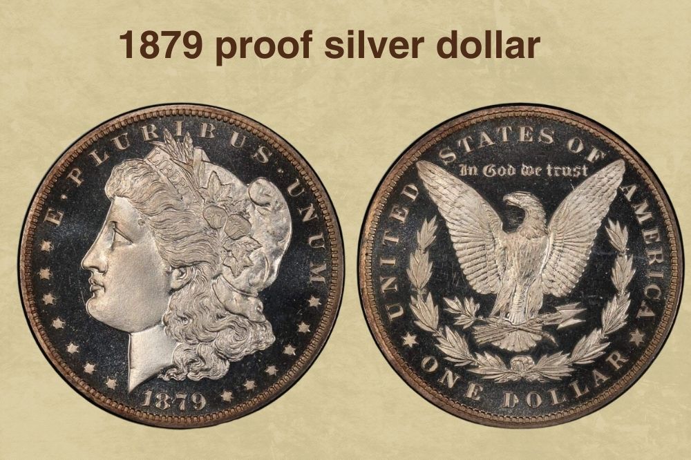 1879 proof silver dollar