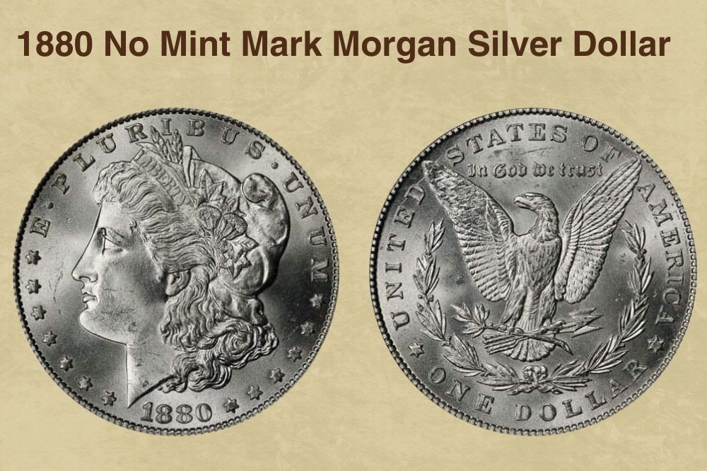 1880 No Mint Mark Morgan Silver Dollar