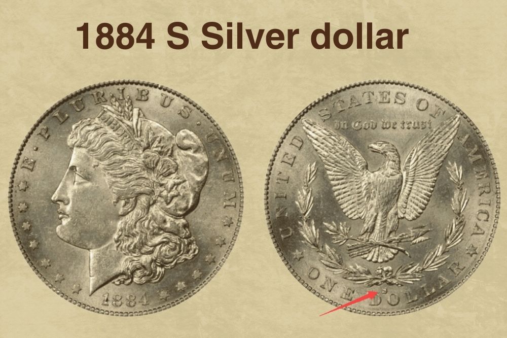 1884 S Silver dollar