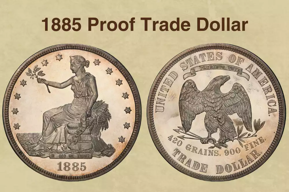 1885 Proof Trade Dollar