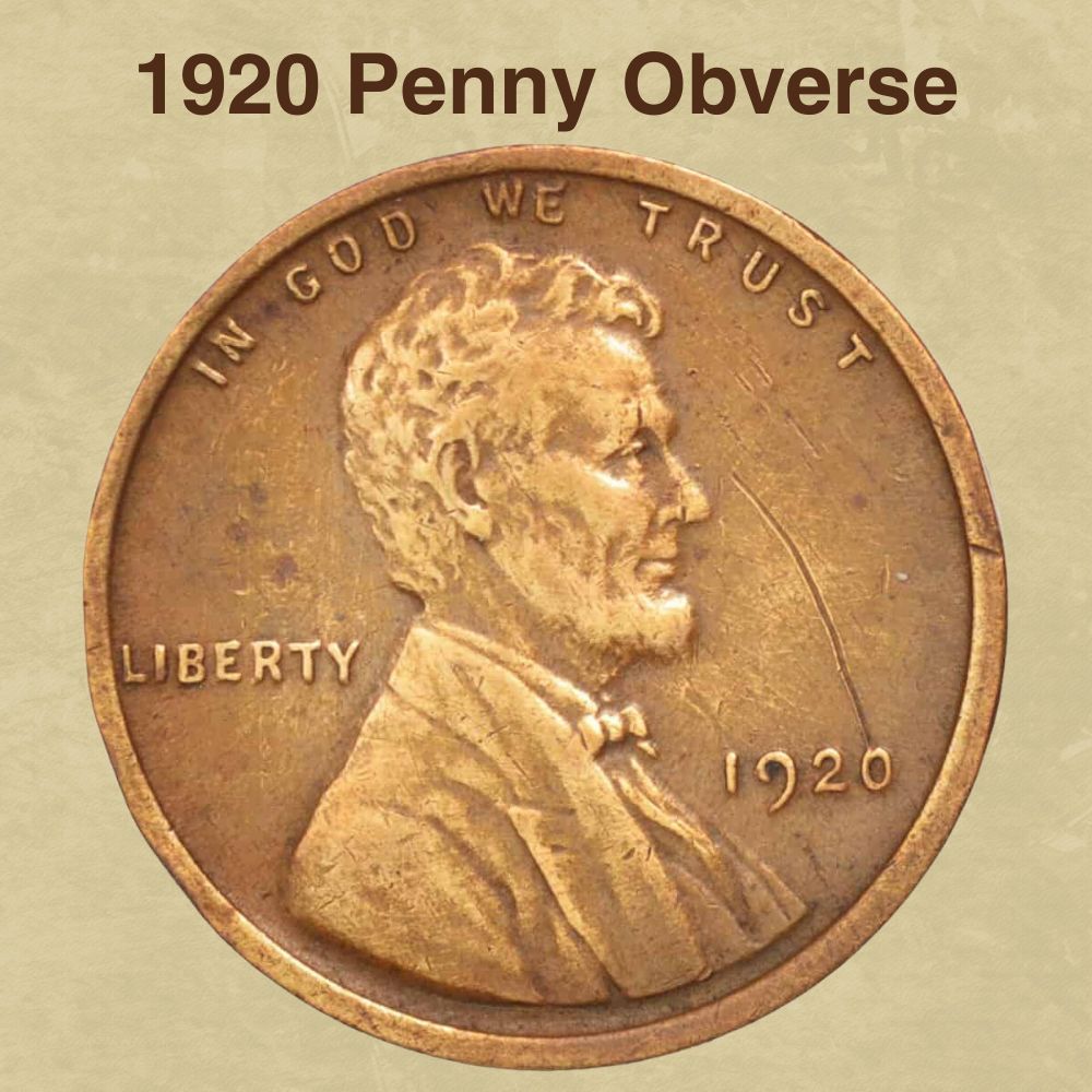1920 Penny Obverse