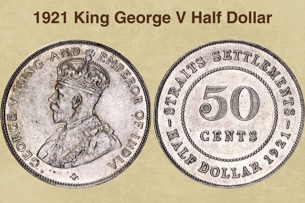 1921 King George V Half Dollar