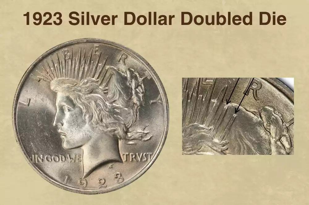 1923 Silver Dollar Doubled Die