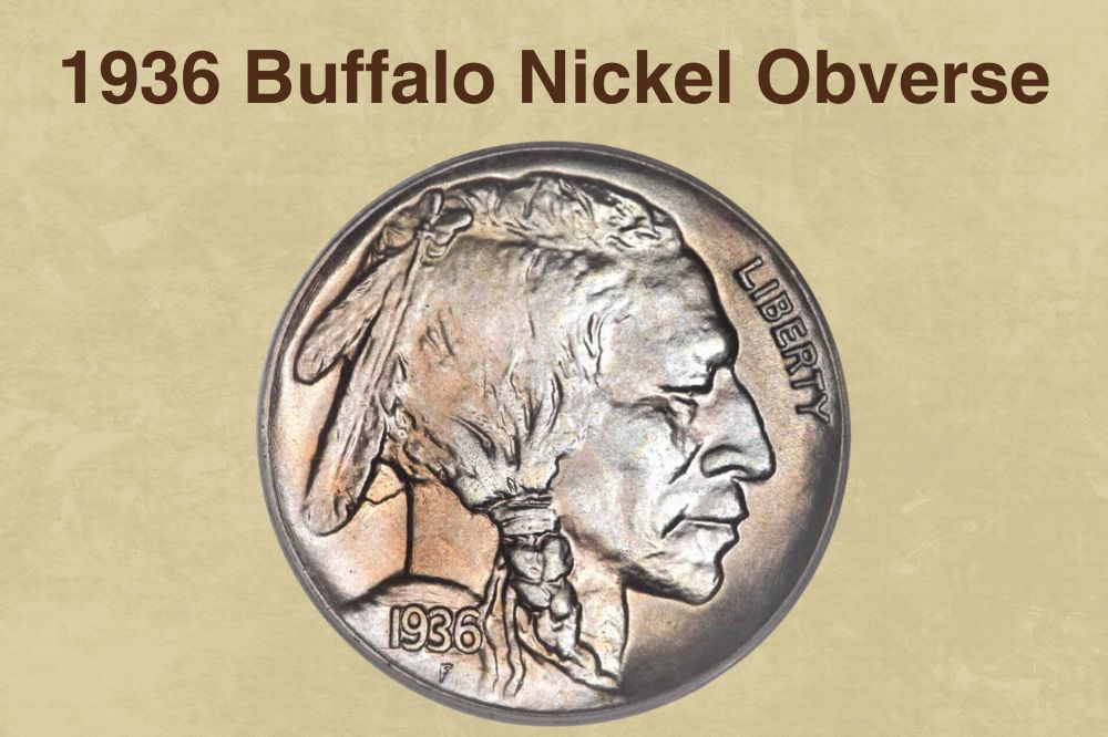 1936 Buffalo Nickel Obverse