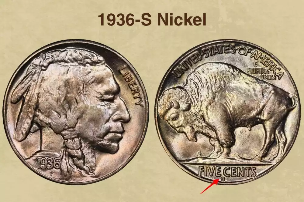 1936-S Nickel Value