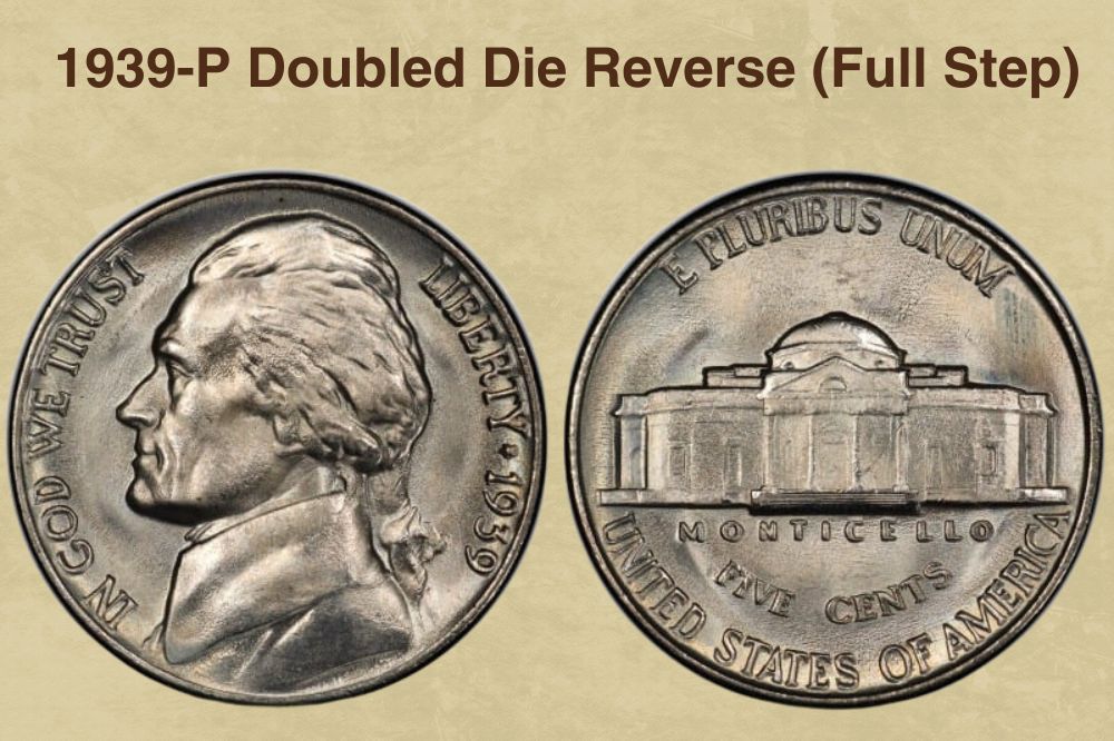 1939-P Doubled Die Reverse (Full Step)