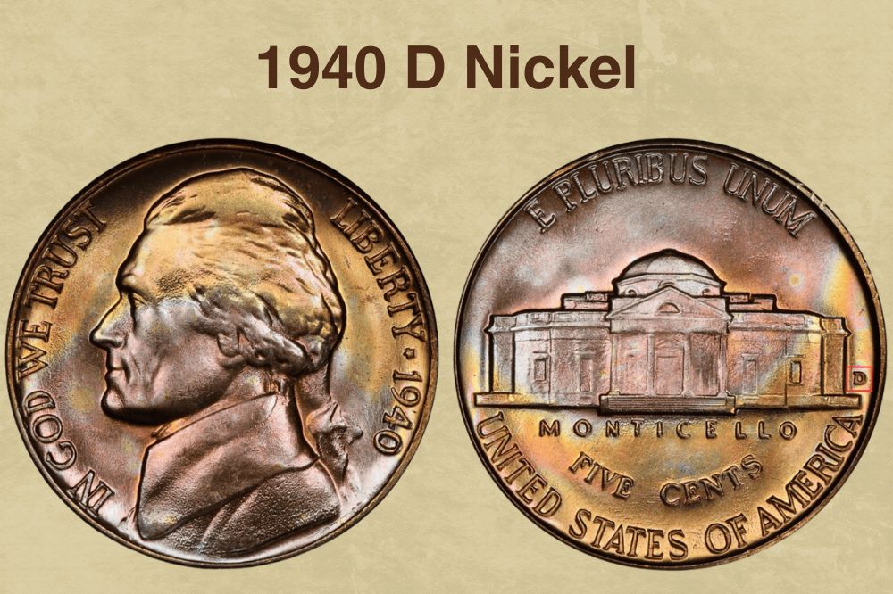 1940 D Nickel
