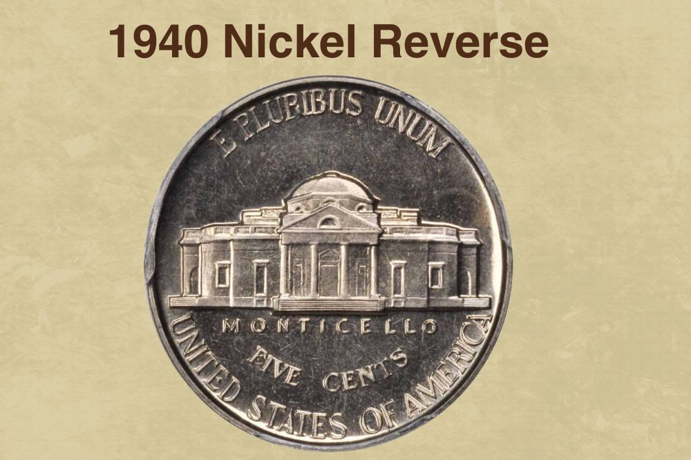 1940 Nickel Reverse