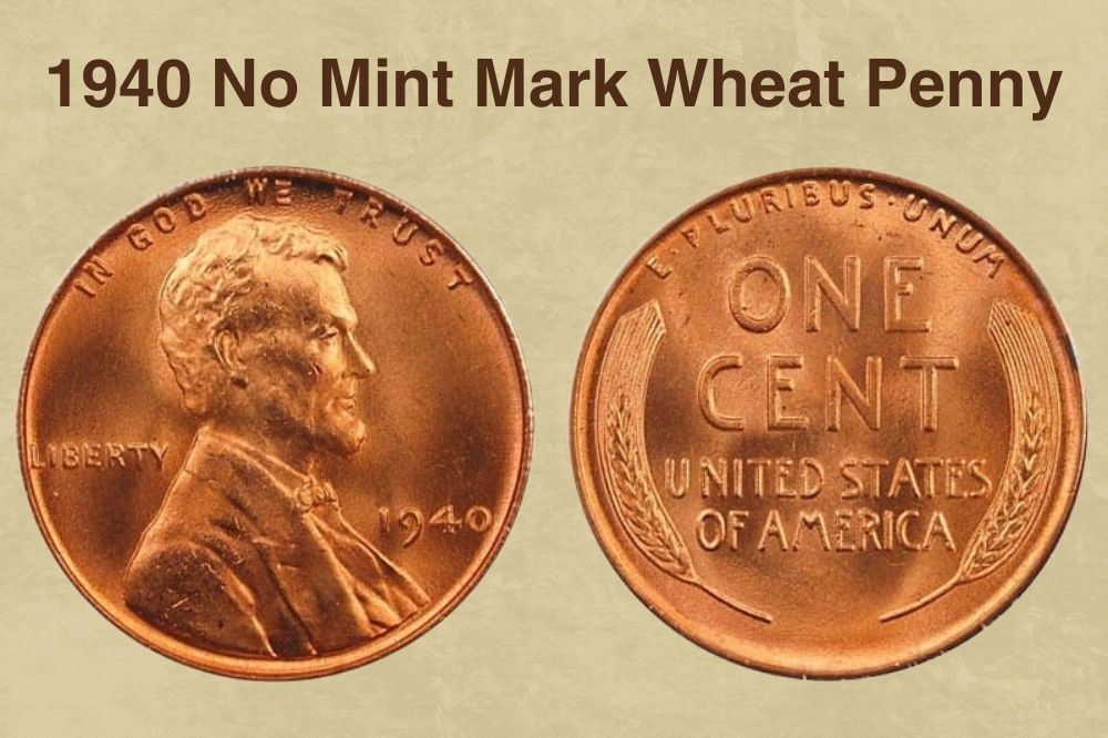 1940 No Mint Mark Wheat Penny