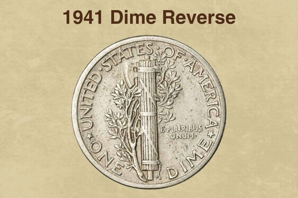 1941 Dime Reverse