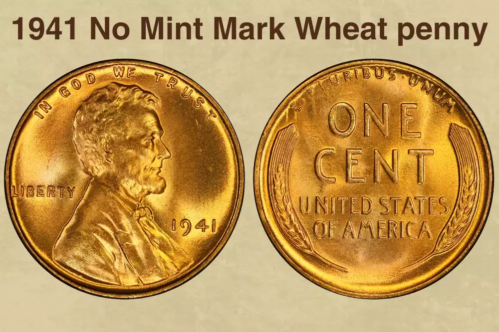 1941 No Mint Mark Wheat Penny Value