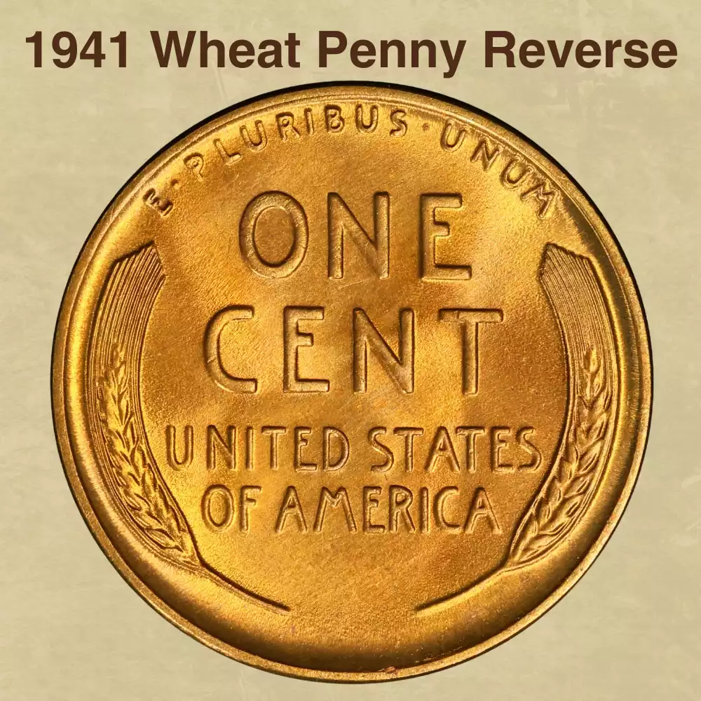 The Reverse of the 1941 Wheat Penny
