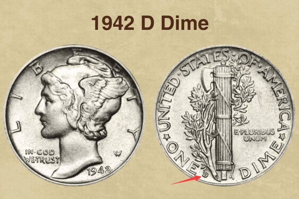 1942 D Dime