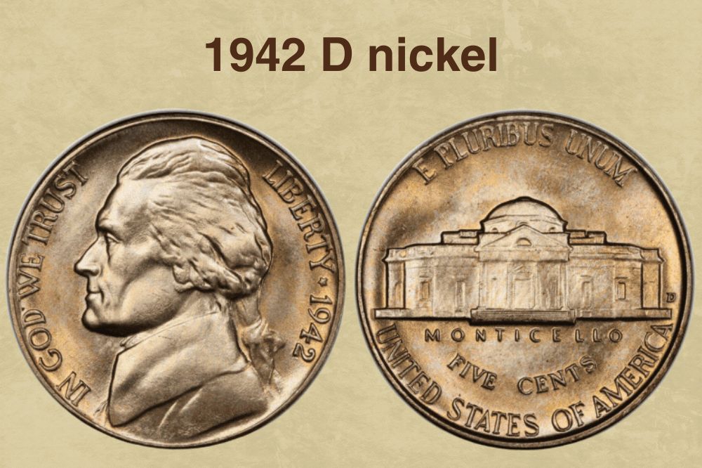 1942 D nickel