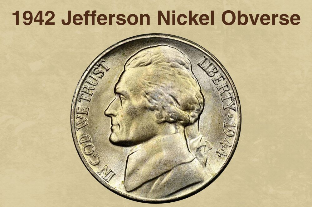 1942 Jefferson Nickel Obverse
