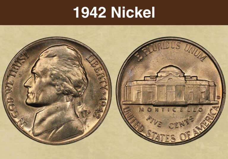 1942 Nickel Value (Price Chart, Error List, History & Varieties)