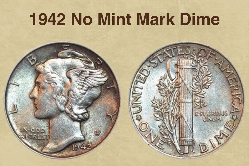 1942 No Mint Mark Dime