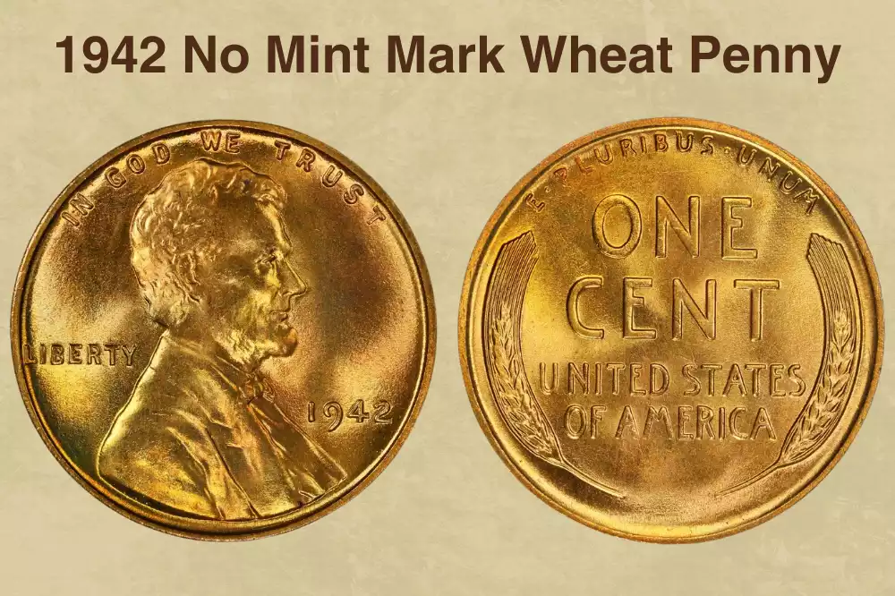 1942 No Mint Mark Wheat Penny Value