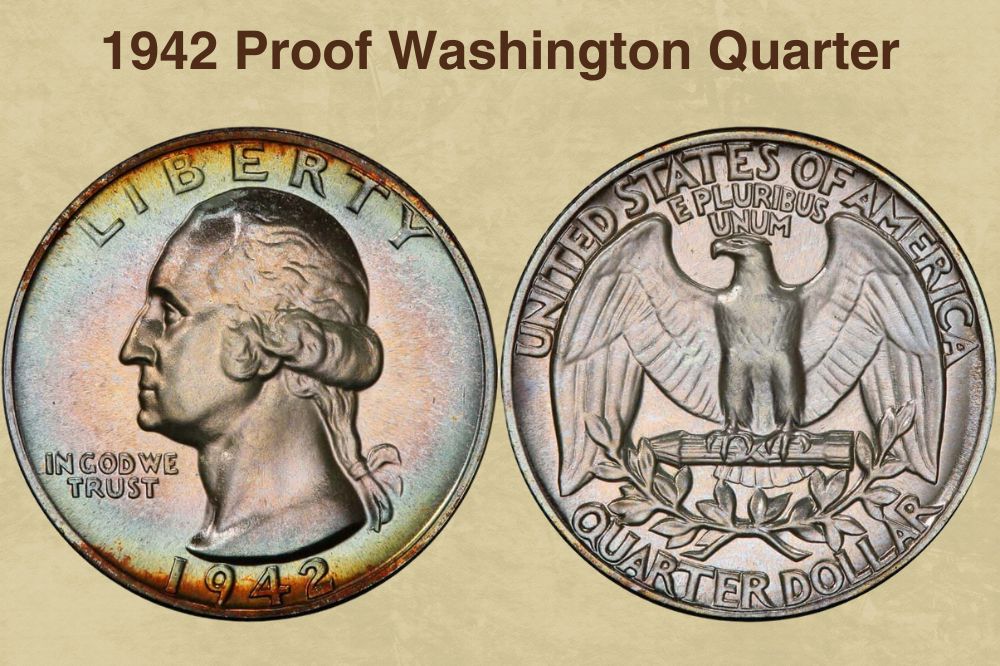 1942 Proof Washington Quarter