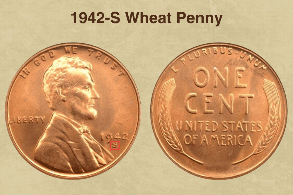 1942-S Wheat Penny