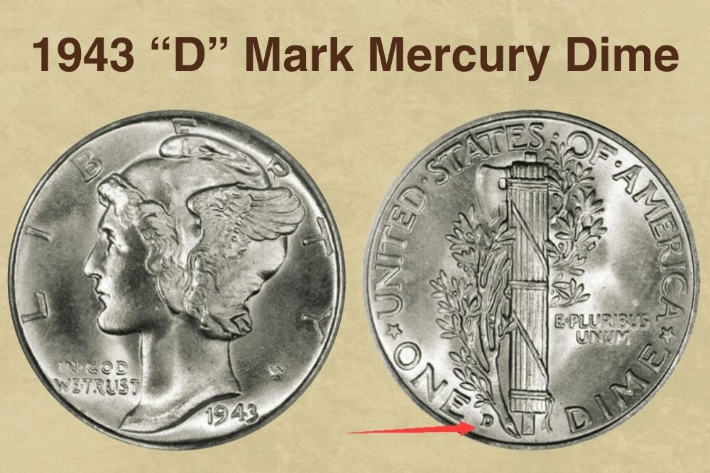 1943 “D” Mark Mercury Dime