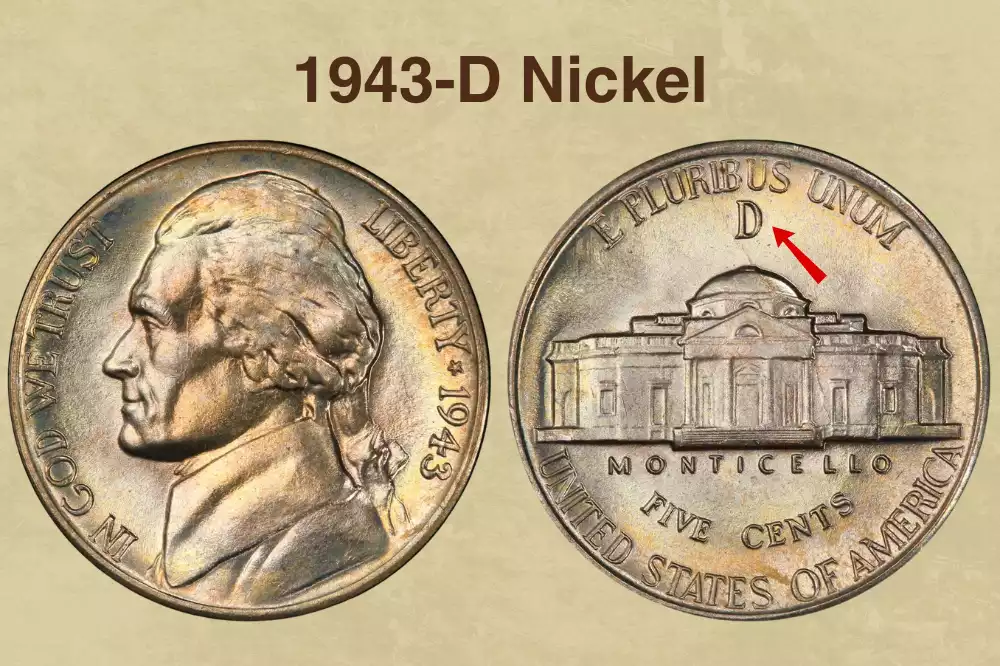 1943-D Nickel Value