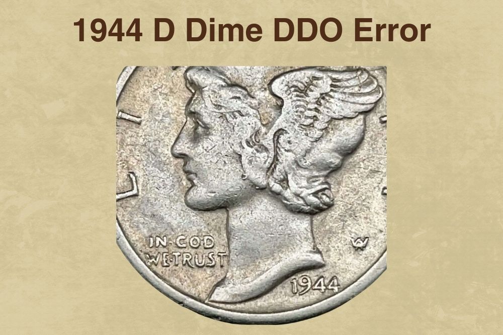 1944 D Dime DDO Error