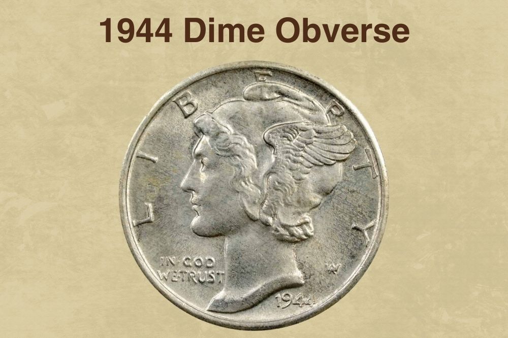 1944 Dime Obverse