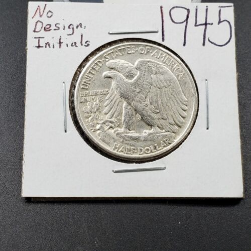 1945 D Walking Liberty Silver Half Dollar F Free Shipping With Five Items  A1