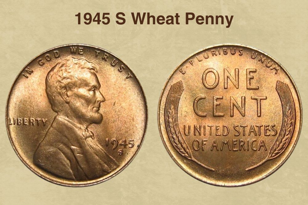 1945 S Wheat Penny