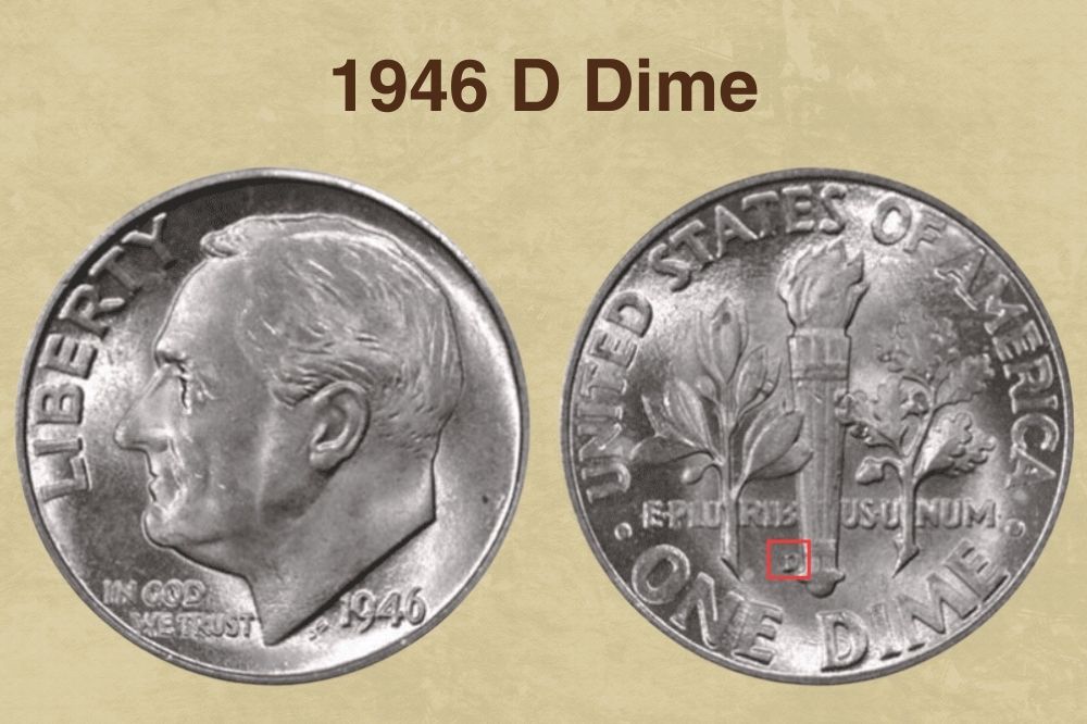 1946 D Dime