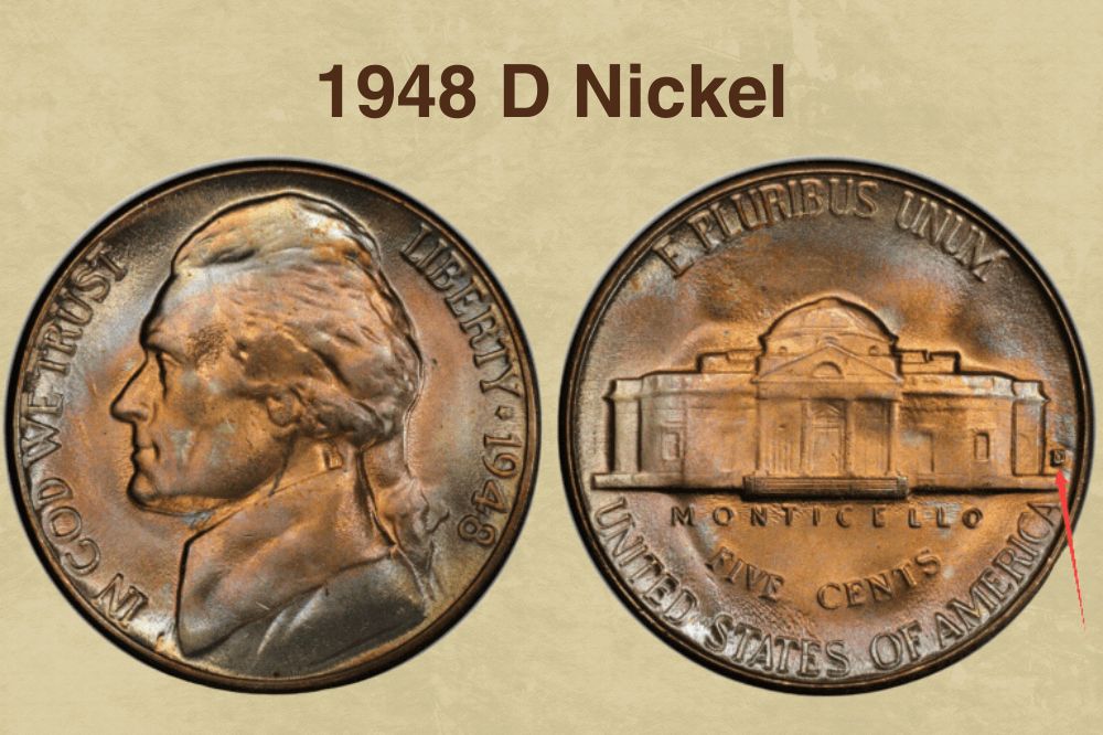 1948 D Nickel