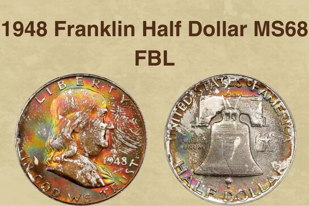 1948 Franklin Half Dollar MS68 FBL