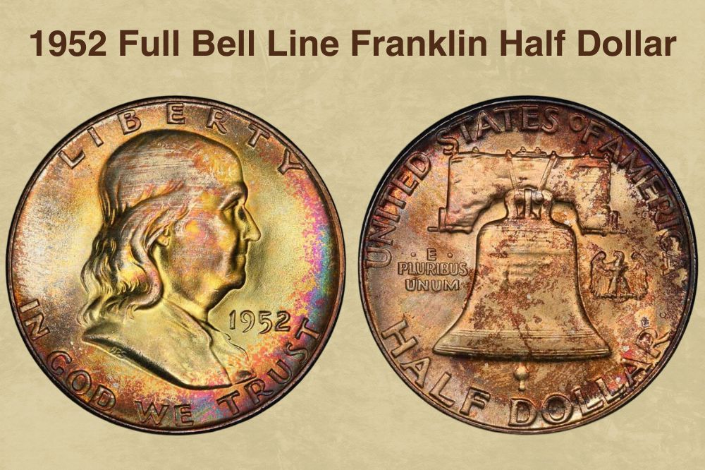 1952 Full Bell Line Franklin Half Dollar