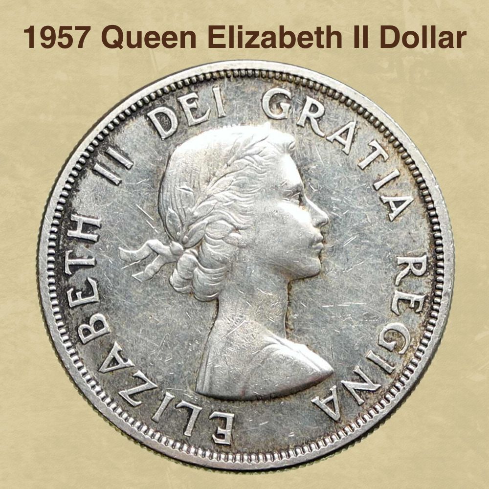 1957 Queen Elizabeth II Dollar