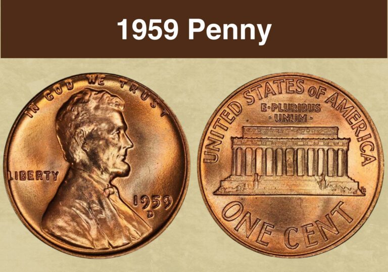 1959 Penny Value (Price Chart, Error List, History & Varieties)