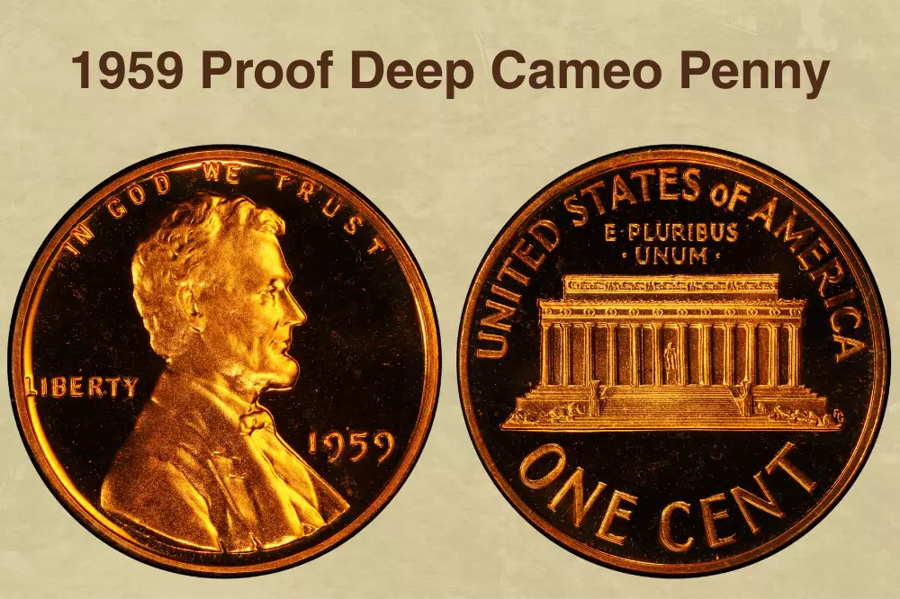1959 Proof Deep Cameo Penny