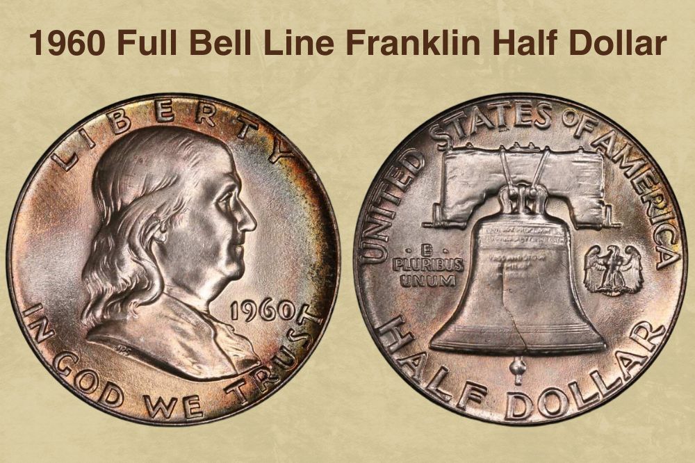1960 Full Bell Line Franklin Half Dollar