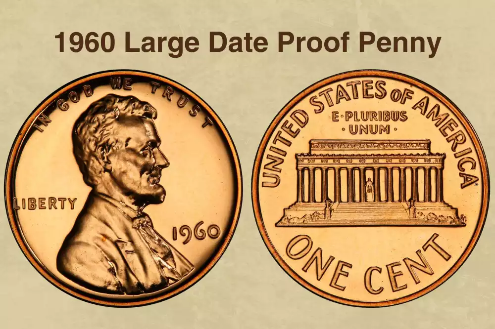 1960 Large Date Proof Penny Value