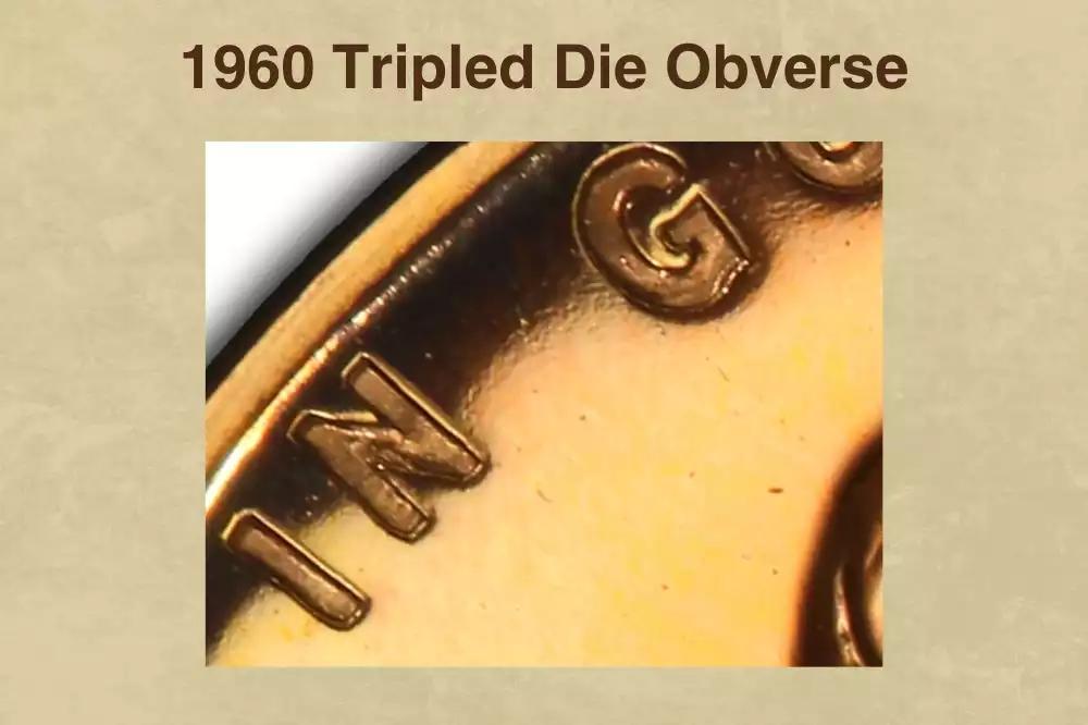 1960 Tripled Die Obverse Errors