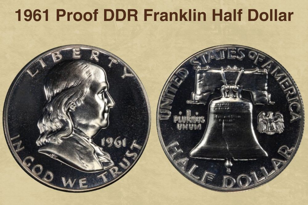 1961 Proof DDR Franklin Half Dollar